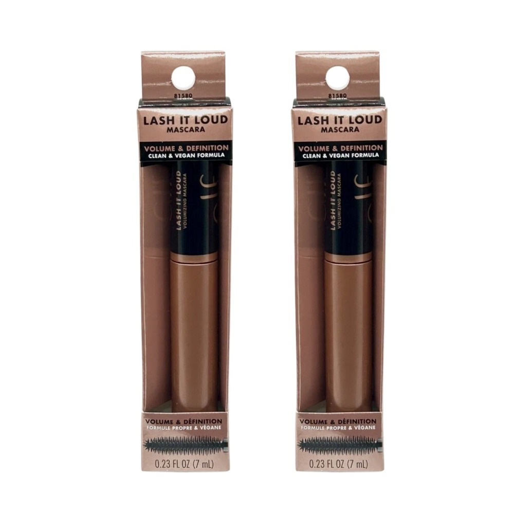 E.L.F. Lash‎ it Loud 0.23 Oz Volume And Definition Mascara Black Noir BOGO
